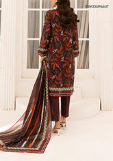 Laira 3Pcs Airjet Digital Printed Lawn Collection'25 by Sana & Sara D-08